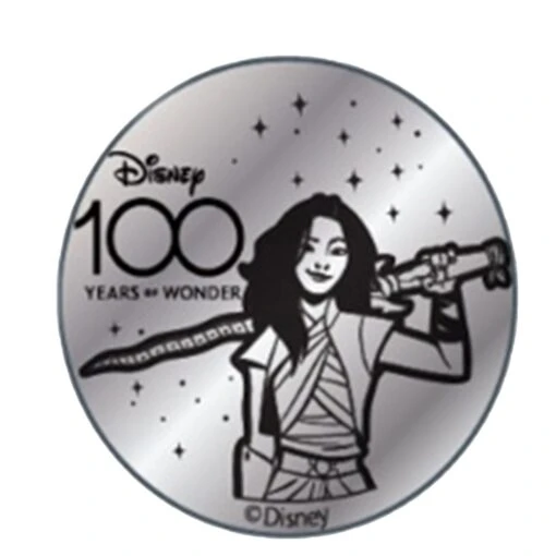 Disney World Pocket Token Coin - Disney100 Years Of Wonder - Raya
