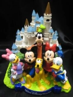 Disney Coin Bank - Cinderella's Magic Castle With Mickey Mouse And Pals