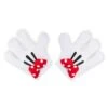 Disney Plush Hands - Minnie Mitts Gloves With Bows -Disney Toy Stores 21349 S1
