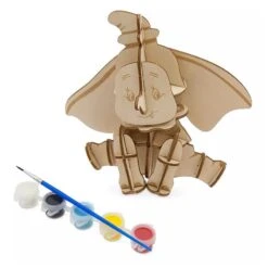 Disney 3D Wood Model & Paint Set - Dumbo - Ink & Paint