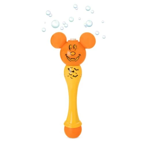 Disney Toy - Light-Up Bubble Wand - Mickey Mouse Halloween Pumpkin