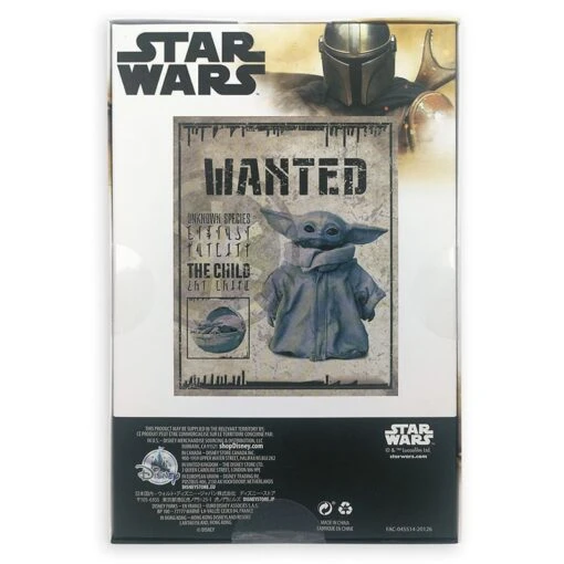 Disney Puzzle - Star Wars - The Mandalorian - The Child - Wanted Poster - Image 3