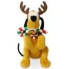 Disney Plush - Holiday Collection - Reindeer Pluto -Disney Toy Stores 84007