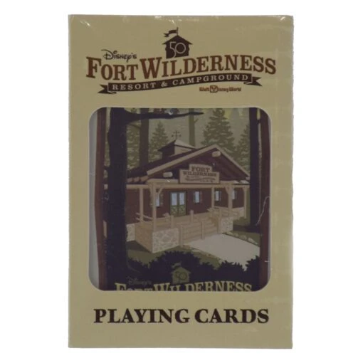 Disney Playing Cards - 50th Anniversary - Fort Wilderness Resort
