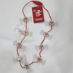 Disney Glow Necklace - Mickey Mouse Peppermint Glow Necklace