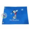 Disney Golf Pin Flag - Mickey Mouse - Walt Disney World Golf Logo - Blue -Disney Toy Stores 99403